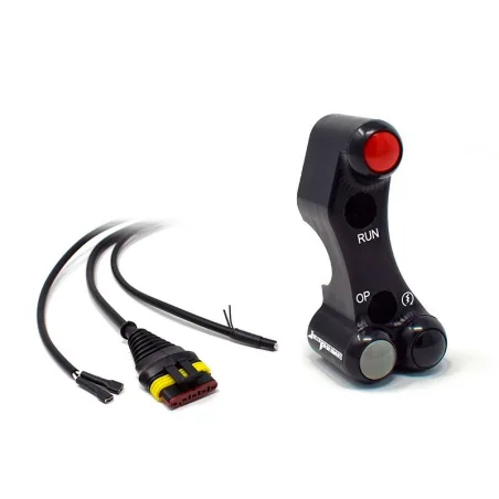 copy of MANDOS JETPRIME TITANIUM TWIST GRIP APRILIA DORSODURO 900 2017-2018