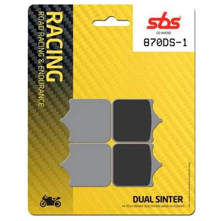 Pastillas de freno SBS P870-DS1 DUAL SINTER
