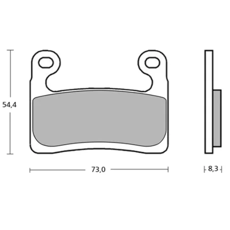 Pastillas de freno SBS P960-DS1 BMW DUAL SINTER