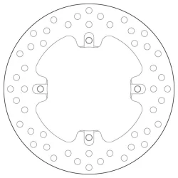 Brembo 68B407J1 Disco Trasero ORO MV AGUSTA 2