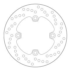 Brembo 68B40747 Disco Trasero ORO KAWASAKI. 2