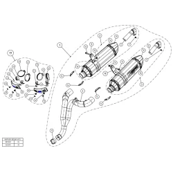 AKRAPOVIC SCHALLDÄMPFER TRIUMPH SPEED TRIPLE CARBON TRIPLE 1050 11-15 ZUGELASSEN 2