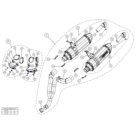 AKRAPOVIC SCHALLDÄMPFER TRIUMPH SPEED TRIPLE CARBON TRIPLE 1050 11-15 ZUGELASSEN