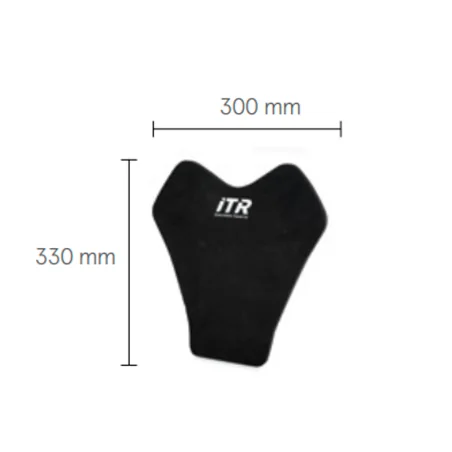 Foam asiento Universal adhesivo 13mm Modelo x1 Negro