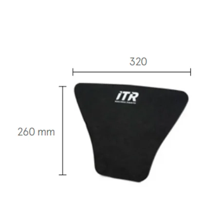 Foam asiento Universal adhesivo 24mm Modelo x2 Negro