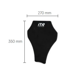 Schaum-Sitz Universal-Klebe-13mm Modell x3 Schwarz 2