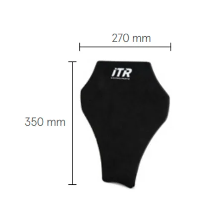 Schaum-Sitz Universal-Klebe-13mm Modell x3 Schwarz