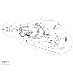 AKRAPOVIC SILENCIADOR CARBONO HONDA CBR 1000 RR 14-15 HOMOLOGADO S-H10SO14T-HTC 2