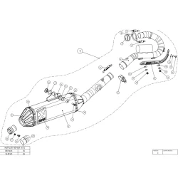 AKRAPOVIC ESCAPE COMPLETO TITANIO HONDA CRF 250 R 2011-13 S-H2MET7-BNTA 2