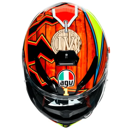 Casco Agv K-3 SV Pinlock Maxvision ROSSI MUGELLO 2004