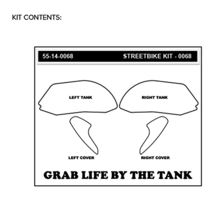 STOMPGRIP Aufkleber-Kit ICON DUCATI 1199/1299