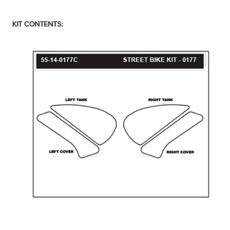 copy of STOMPGRIP Yamaha YZF-R6 17-20 Klebeset