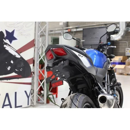 Porta matrícula EVOTECH Suzuki SV650 '16 en adelante