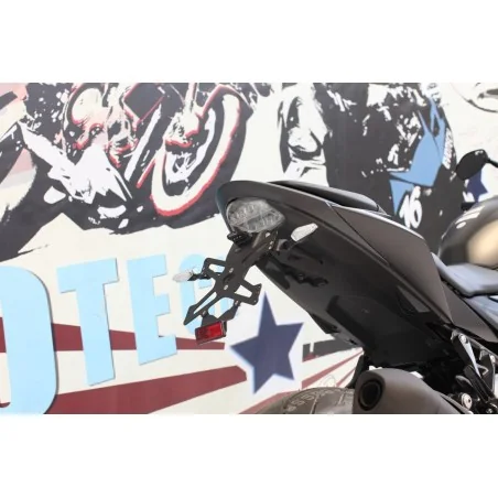 Porta matrícula EVOTECH Suzuki GSX-S 750 '17 en adelante