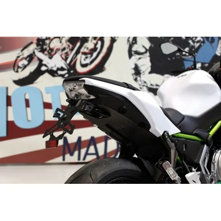 Porta matrícula EVOTECH Kawasaki Z650 '17 / Ninja 650 '17