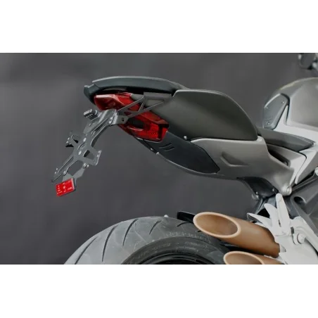 Porta matrícula EVOTECH MV Agusta Brutale 800 '16 en adelante