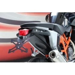 Porta matrícula EVOTECH KTM 690 Duke/R '12 en adelante 2