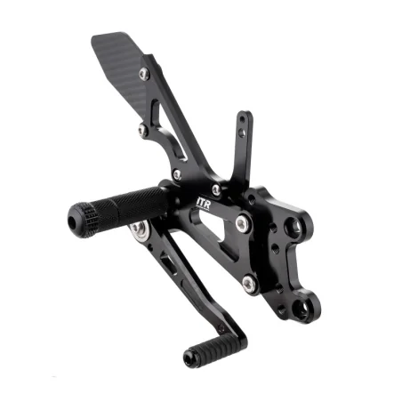 ESTRIBERAS MULTIREGULABLES HONDA CBR 1000 RR 04-07 / 600 RR 03-06 NEGRO