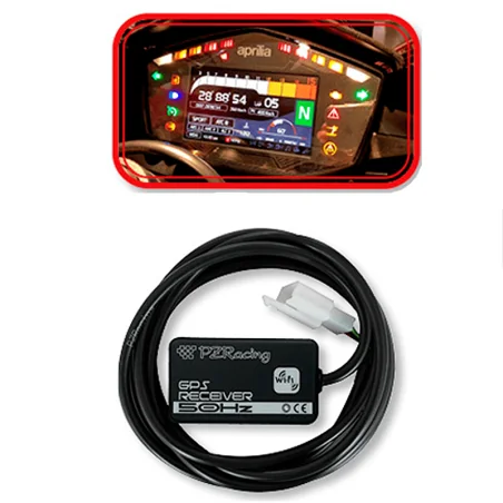 PZ RACING RECEPTOR GPS P&P A2-TRONIC para APRILIA RSV4 / TUONO V4 2009-2016