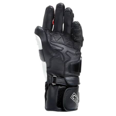GUANTES DAINESE CARBON 4 LONG MUJER BLACK / WHITE / FLUO-RED