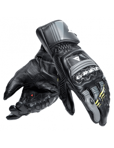 GUANTES DAINESE DRUID 4 BLACK / CHARCOAL-GRAY / FLUO-YELLOW