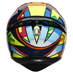CASCO AGV K-1 ROSSI SOLELUNA 2017 2