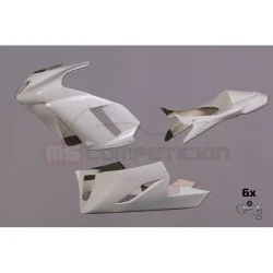 TF SUPERBIKE CARENADO DE FIBRA KAWASAKI ZX6R 2007-2008-