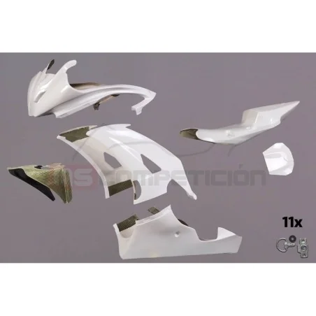 TF SUPERBIKE CARENADO DE FIBRA YAMAHA YZF-R6 2008-2016