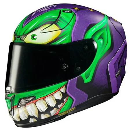 CASCO HJC RPHA 11 GREEN GOBLIN MARVEL MC-48SF