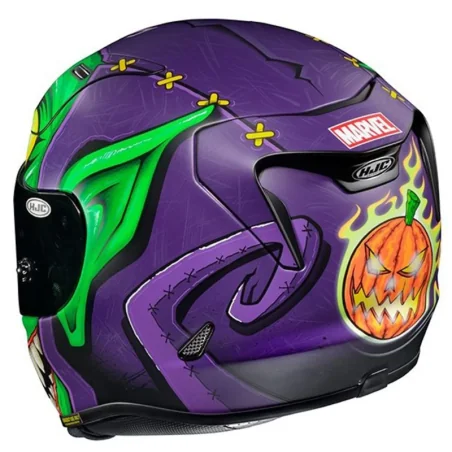 CASCO HJC RPHA 11 GREEN GOBLIN MARVEL MC-48SF