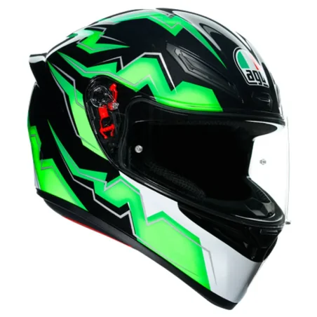 CASCO AGV K-1 KRIPTON BLACK / GREEN
