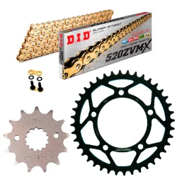 Kit de transmisión DID Super Reforzado CONVERSION para MV AGUSTA BRUTALE 675 2012-2016 2