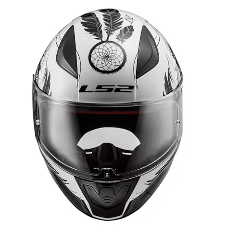 CASCO LS2 FF353 RAPID BOHO BLANCO / NEGRO / ROSADO