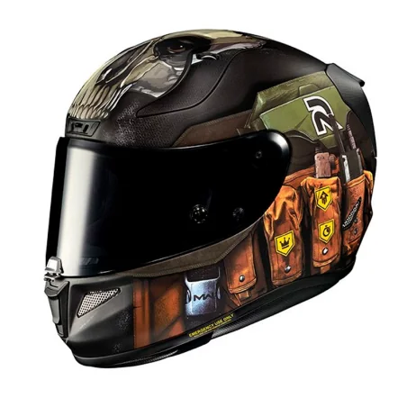 CASCO HJC RPHA 11 GHOST CALL OF DUTY MC-34SF