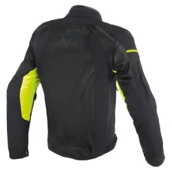 CHAQUETA DAINESE AIR FRAME D1 TEX BLACK / YELLOW FLUO 2