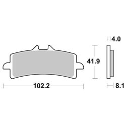 copy of Bremsbeläge ZCOO B005 EXC (ENDURANCE) BREMBO 2