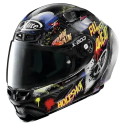 CASCO X-LITE X-803 RS ULTRA CARBON HOLESHOT BLACK / YELLOW