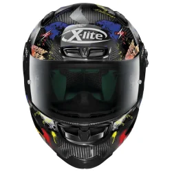 CASCO X-LITE X-803 RS ULTRA CARBON HOLESHOT BLACK / YELLOW 2