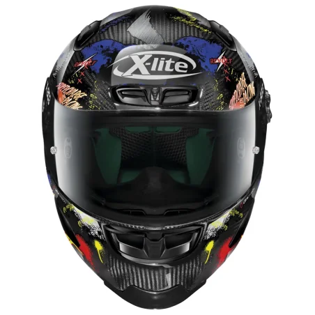 CASCO X-LITE X-803 RS ULTRA CARBON HOLESHOT BLACK / YELLOW