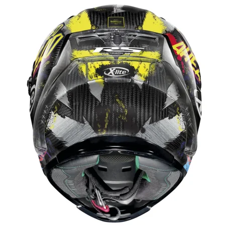 CASCO X-LITE X-803 RS ULTRA CARBON HOLESHOT BLACK / YELLOW