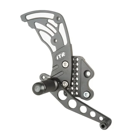 ESTRIBERAS MULTIREGULABLES - TIPO 2 - SUZUKI GSXR1000 2005-2006 - NEGRO