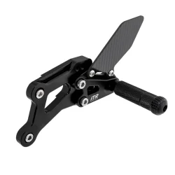 ESTRIBERAS MULTIREGULABLES SUZUKI GSXR1000 2017-2020 NEGRO 2