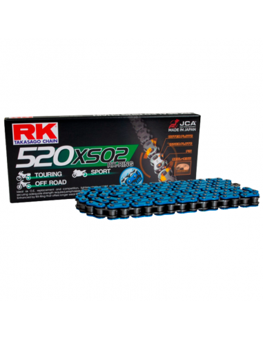 Cadena de transmisión RK XSO2 520 Azul