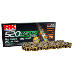 Cadena de transmisión RK XSO2 520 Dorada