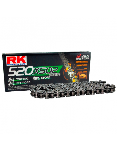 Cadena de transmisión RK XSO2 520 color Acero