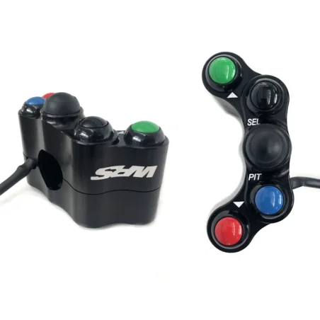 WRS BOTONERA IZQUIERDA RACING 5 BOTONES YAMAHA YZF-R3 2017-2021