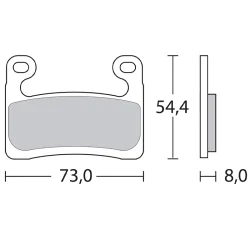 copy of Bremsbeläge BREMBO SC 07BB37SC 2