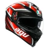CASCO AGV K-5 S PINLOCK MAXVISION TEMPEST BLACK / RED