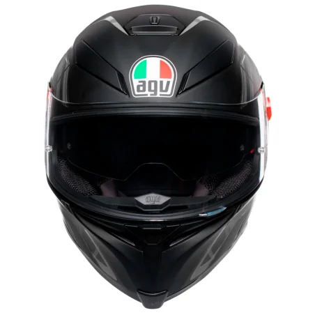 CASCO AGV K-5 S PINLOCK MAXVISION TORNADO MATT BLACK / SILVER