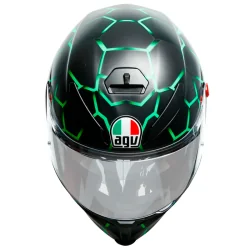 CASCO AGV K-5 S PINLOCK MAXVISION VULCANUM GREEN 2